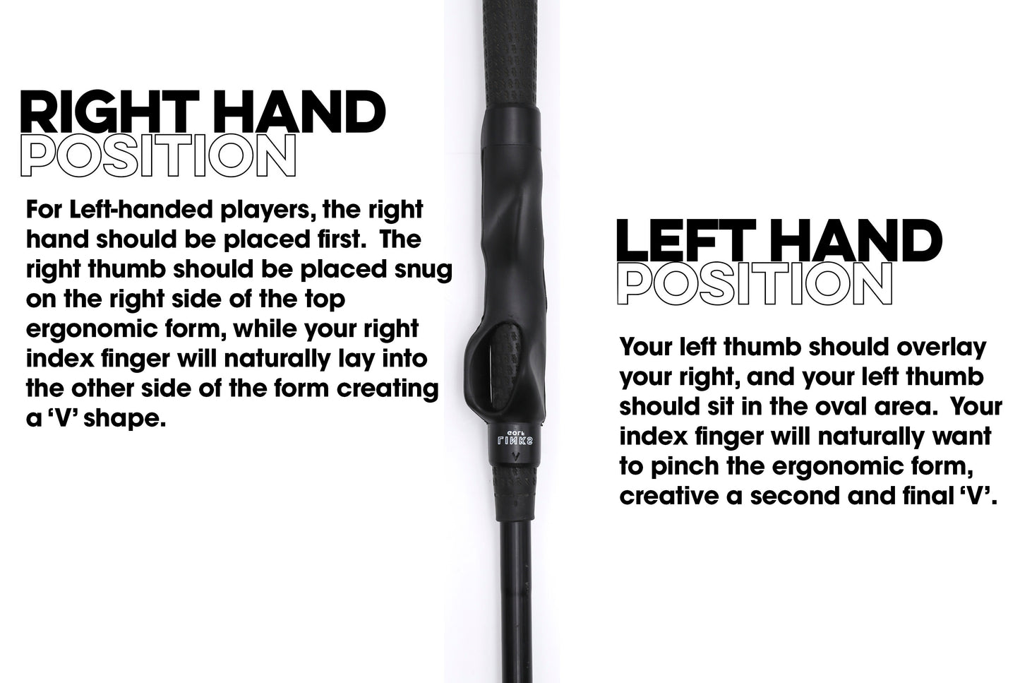LINKS GOLF GRIP TRAINER - LEFT HANDED -IMPROVE HAND POSITION
