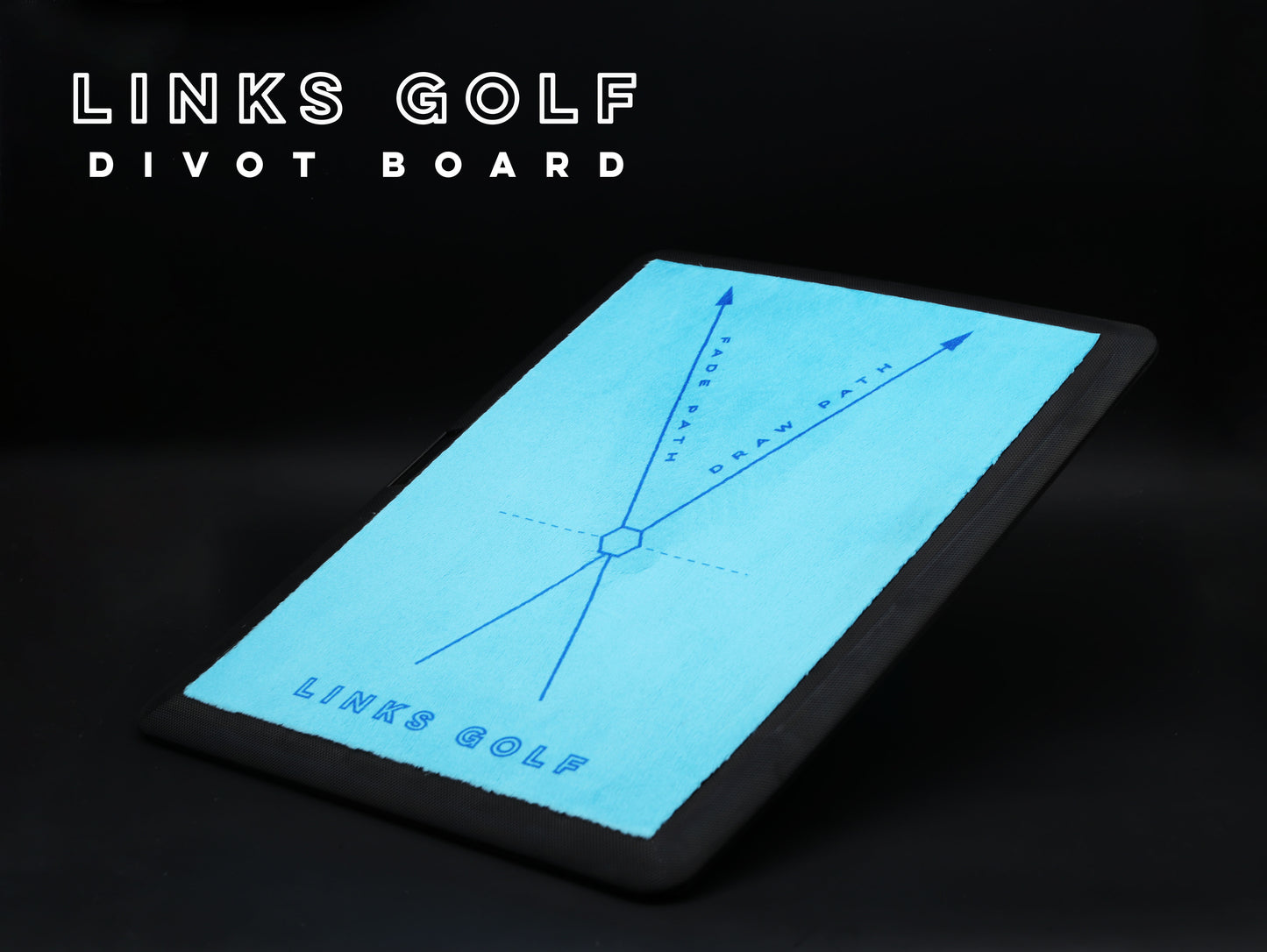 LINKS GOLF Impact Mat - Divot Board for Immediate Feedback - Replaceable Mats